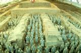 [Picture of Qin Stone Soldiers]